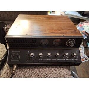 Vintage Cobra Cam 89 2-Way CB‎ 23 Channel Radio Japan Dynascan AM CB Transceiver